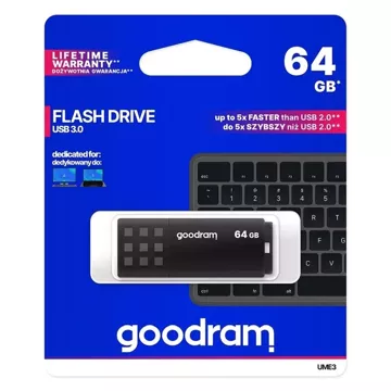 Přenosná paměťová karta GOODRAM UME3 64GB USB 3.2