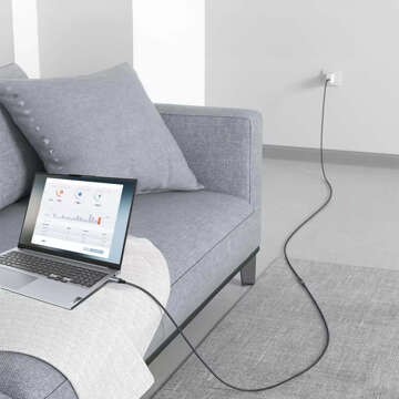 Prodlužovací kabel USB-C Typ C 3.1 Gen2 Thunderbolt 100W PD 10Gbbs 4K 2M Adaptérový kabel Nylonové opletení Silné