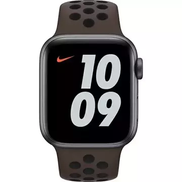 Řemínek Apple Watch MJ6J3AM/A 38/40/41 mm Nike Sport Brand hnědo-černý/železný kámen-černý