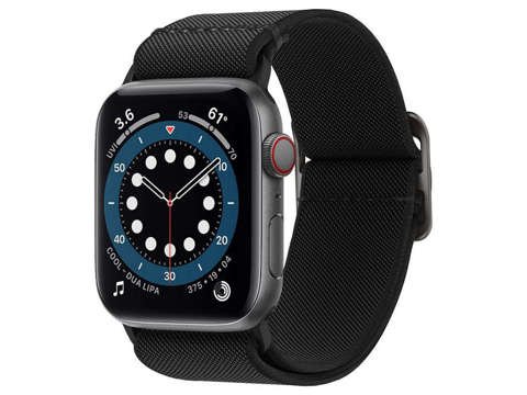 Řemínek Spigen Fit Lite pro Apple Watch 2/3/4/5/6/7 / SE 42/44 / 45 mm černý