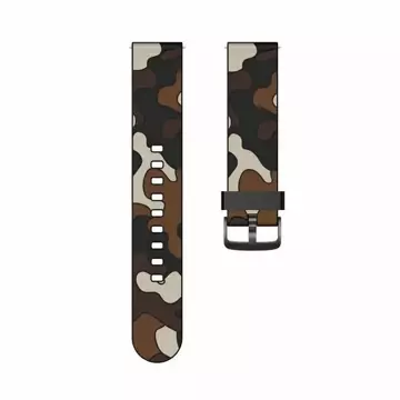 Řemínek k chytrým hodinkám Beline Watch řemínek 22mm Camo vzor 2