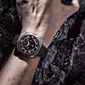 Řemínek k chytrým hodinkám Řemínek k hodinkám pro Samsung Galaxy Watch Ultra 47 mm černý