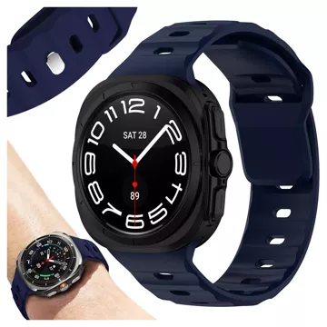 Řemínek k chytrým hodinkám Řemínek k hodinkám pro Samsung Galaxy Watch Ultra 47 mm tmavě modrá