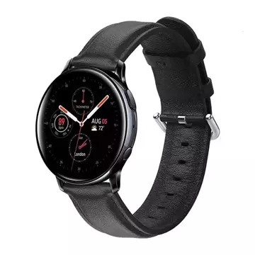 Řemínek k chytrým hodinkám Univerzální řemínek na hodinky Beline pro 20mm Elegance black/black