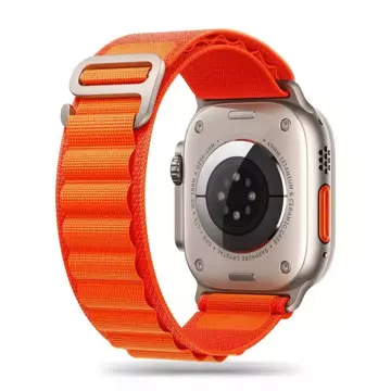 Řemínek pro chytré hodinky Nylon Pro Band pro Apple Watch 4/5/6/7/8/SE (38/40/41 MM) ORANŽOVÁ