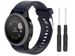 Řemínek z měkké pryže Alogy pro Garmin Fenix ​​​​5/5 Plus / 6/6 pro tmavě modrá