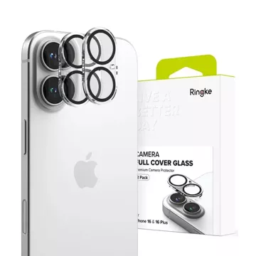 Ringke Camera Protector 2-Pack pro iPhone 16 / 16 Plus Clear