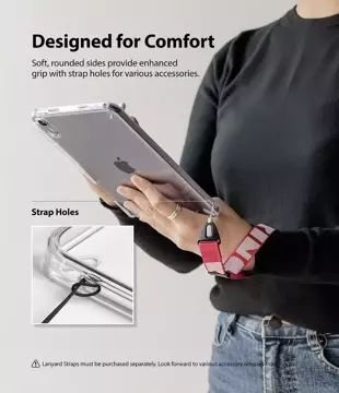 Ringke Fusion Sleeve Cover s gelovým rámem pro iPad mini 2021 černý (F584R53)