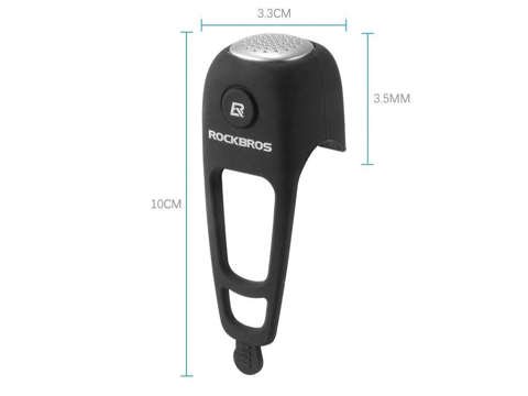 RockBros CB1709 řídítka elektro zvonek na kolo Black