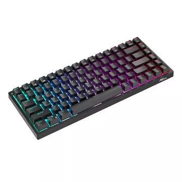 Royal Kludge RK84 RGB mechanická klávesnice, červený spínač (černý)