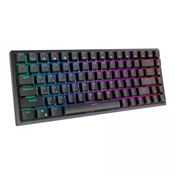 Royal Kludge RK84 RGB mechanická klávesnice, červený spínač (černý)