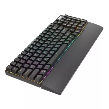 Royal Kludge RK96 RGB mechanická klávesnice, červený spínač (černý)