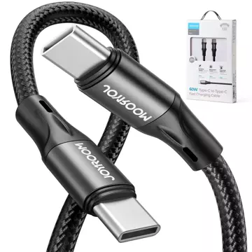 Rychlonabíjecí / datový kabel Joyroom USB Typ C - USB Typ C PD 60W 2m černý (S-2030N1-60)