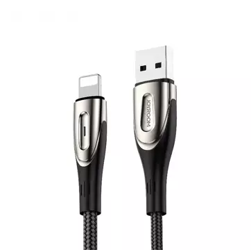 Rychlý nabíjecí kabel Joyroom Sharp Series USB-A – Lightning 3A 2m černý (S-M411)