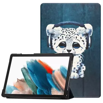 SMARTCASE GALAXY TAB A8 10,5 X200 / X205 SAD CAT