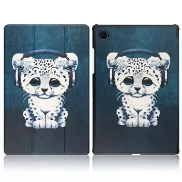 SMARTCASE GALAXY TAB A8 10,5 X200 / X205 SAD CAT