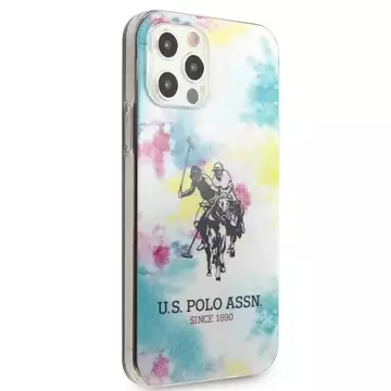 Sada na telefon US Polo USHCP12LPCUSML do vícebarevné kravaty Apple iPhone 12 Pro Max