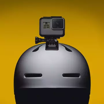 Sada plochých a zaoblených montážních základů pro sportovní kamery GoPro, DJI Osmo Action, EKEN, SJCam, Insta360 s 3M páskami - 2 kusy