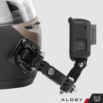 Sada příslušenství pro upevnění na přilbu Alogy 20v1 pro akční kamery GoPro, DJI, Insta360, SJCam, Eken