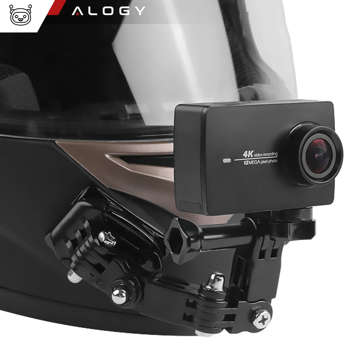 Sada příslušenství pro upevnění na přilbu Alogy 20v1 pro akční kamery GoPro, DJI, Insta360, SJCam, Eken