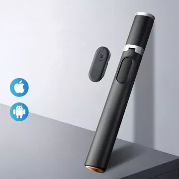 Selfie tyč Bluetooth Stick Stativ pro fotografie telefonu L08S černý