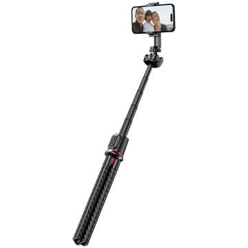 Selfie tyč L07S Bluetooth statyw Flexible Tripod Black