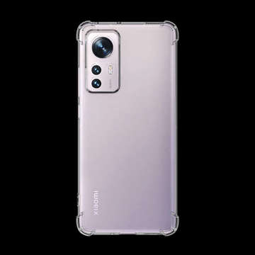 ShockProof Alogy Silikonové Armor pouzdro pro Xiaomi 12 5G Transparent