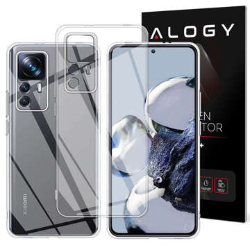 Silikonové ochranné TPU pouzdro Alogy pro Xiaomi 12T / 12T Pro Clear Glass