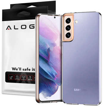 Silikonové pouzdro Alogové pouzdro pro Samsung Galaxy S22 Plus průhledné