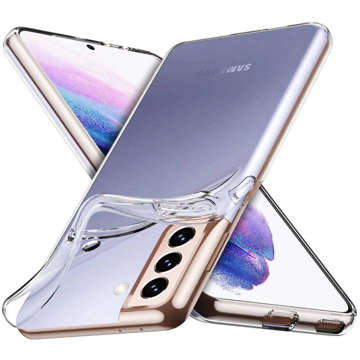 Silikonové pouzdro Alogy Cover pouzdro pro Samsung Galaxy S22 Plus Transparent Glass Full Glue