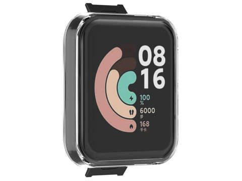 Silikonové pouzdro Alogy pro Xiaomi Mi Watch Lite / Redmi Watch Transparent