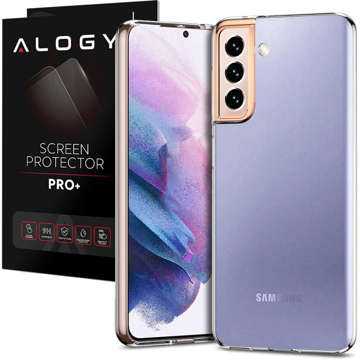Silikonové pouzdro Krycí pouzdro Alogy pro Samsung Galaxy S22 Plus čiré sklo
