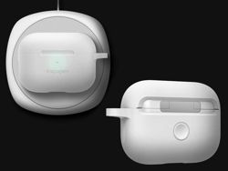 Silikonové pouzdro Spigen Fit pro Apple Airpods Pro bílé