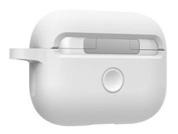 Silikonové pouzdro Spigen Fit pro Apple Airpods Pro bílé