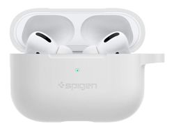 Silikonové pouzdro Spigen Fit pro Apple Airpods Pro bílé