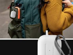 Silikonové pouzdro Spigen Fit pro Apple Airpods Pro bílé