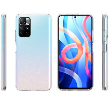 Silikonové pouzdro kryt pouzdro Alogy pro Xiaomi POCO M4 Pro transparentní