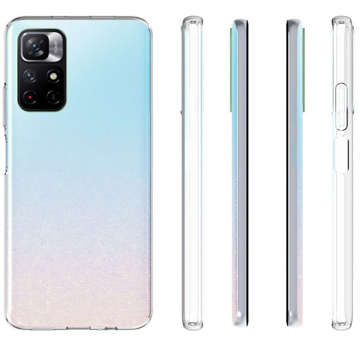 Silikonové pouzdro kryt pouzdro Alogy pro Xiaomi POCO M4 Pro transparentní