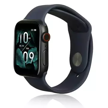 Silikonový řemínek na chytré hodinky Beline pro Apple Watch 42/44/45/49 mm modrá/modrá