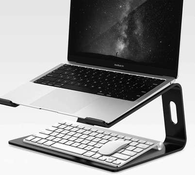 Skládací stojan na notebook Alogy přenosný stůl Black