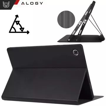 Skleněné pouzdro pro Samsung Galaxy Tab A9 Plus 2023 11" (X210/X215/X216) Kryt na tablet Pouzdro Alogy Stand Black