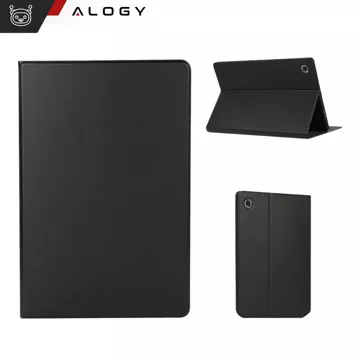 Skleněné pouzdro pro Samsung Galaxy Tab A9 Plus 2023 11" (X210/X215/X216) Kryt na tablet Pouzdro Alogy Stand Black