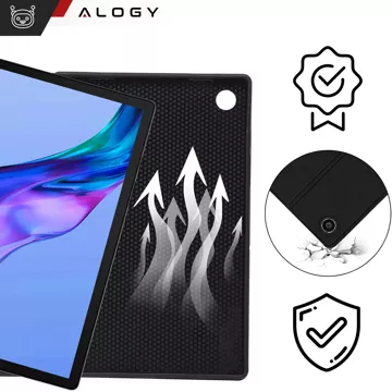 Skleněné pouzdro pro Samsung Galaxy Tab A9 Plus 2023 11" (X210/X215/X216) Kryt na tablet Pouzdro Alogy Stand Black