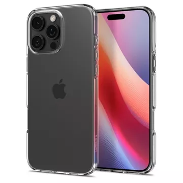 Skleněné pouzdro pro iPhone 16 Pro Max Spigen Liquid Crystal pouzdro na telefon