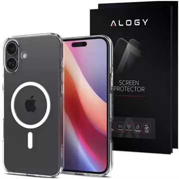 Skleněné pouzdro pro iPhone 16 Spigen Liquid Crystal Mag Magsafe ochranný kryt pouzdro na telefon Čiré