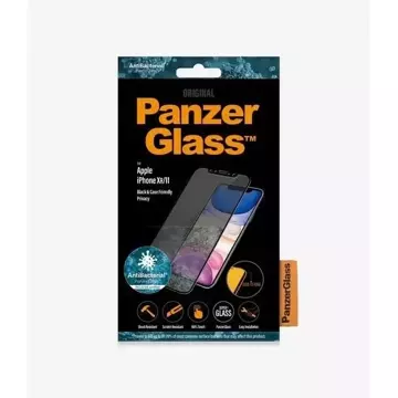 Sklo PanzerGlass E2E Super pro iPhone XR/11 Case Friendly Privacy černá/černá