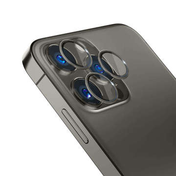 Sklo fotoaparátu Chránič fotoaparátu 3mk Lens Pro pro iPhone 14 Pro / 14 Pro Max Graphite