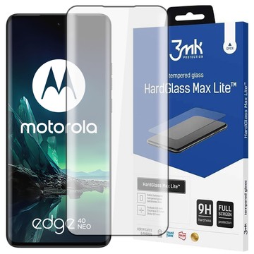 Sklo pro Motorola Edge 40 Neo - 3mk HardGlass Max Lite™