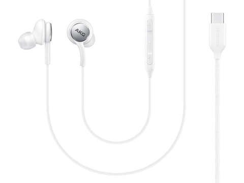 Sluchátka Samsung AKG by harman EO-IC100BWE USB-C Typ C Bílá