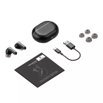 Sluchátka Soundpeats Capsule3 PRO, ANC (černá)